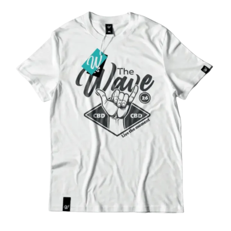 Camiseta The Wave CBD | Live the Moment | Merch Oficial