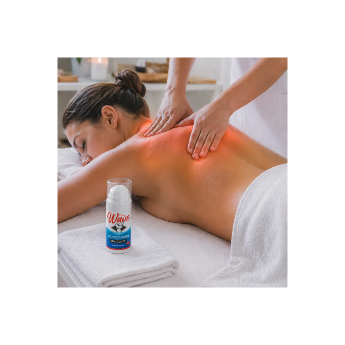 Gel Masaje FORTE+ CBD Efecto Calor
